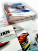 katalog A5, druk pełnokolorowy obustronny 4+4, na papierze kredowym, kreda 130 g, 32 str., 25 sztuk